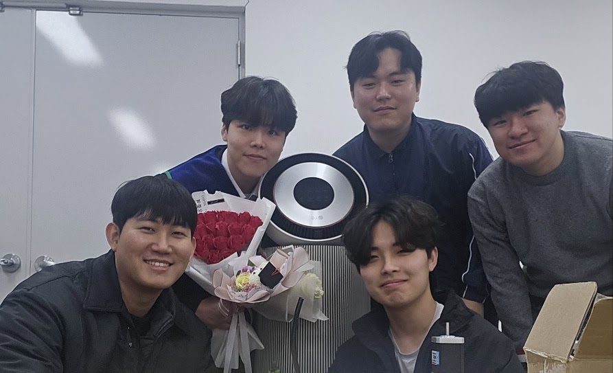 이수호, 오준역, 김혜연 학부연구생이 기계공학부를 졸업했습니다. 축하합니다!